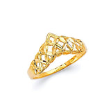 Ladies Ring in 14K Gold