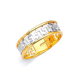 Ladies Ring in 14K Two-Tone Gold