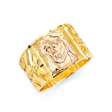 Jesucristo Ladies Ring in 14K Gold