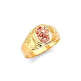 Scorpion Kids Ring in 14K Two-Tone Gold