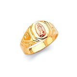 Guadalupe Kids Ring in 14K Two-Tone Gold