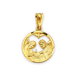 Baptism Kids Pendant in 14K Gold