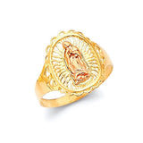 Guadalupe Ladies Ring in 14K Two-Tone Gold