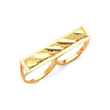 Knuckle Kids Ring in 14K Gold