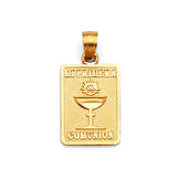 First Communion Kids Pendant in 14K Gold