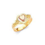 Heart Kids Ring in 14K Two-Tone Gold