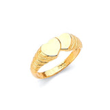 Heart Kids Ring in 14K Gold