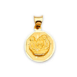 Baptism Kids Pendant in 14K Gold