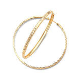 Hoop Earrings in 14K Gold