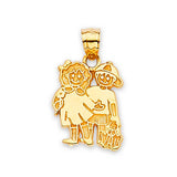 Kids Pendant in 14K Gold