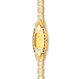 Oval Shape Ladies Watch in 14K Gold