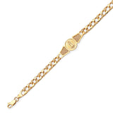 6" inch Cuban Kids Bracelet In 14K Gold