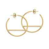 Hoop Earrings in 14K Gold