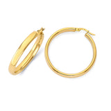 Hoop Earrings in 14K Gold