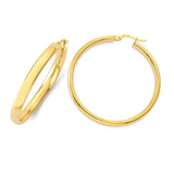 Hoop Earrings in 14K Gold