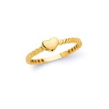 Heart Ring in 14K Gold