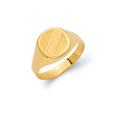 Mens Ring in 14K Gold