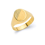 Mens Ring in 14K Gold