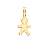 Boys Pendant in 14K Gold