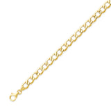 7.5 Inch Cuban Unisex Link Bracelet in 14K Gold