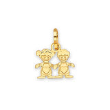 Kids Pendant in 14K Gold