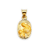 First Communion Kids Pendant in 14K Gold