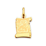 Baptism Kids Pendant in 14K Gold