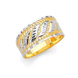 Ladies Ring in 14K Two-Tone Gold