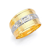 Ladies Ring in 14K Two-Tone Gold