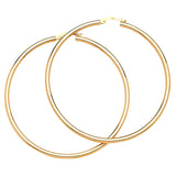 Hoop Earrings in 14K Gold