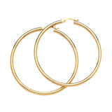 Hoop Earrings in 14K Gold