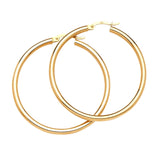 Hoop Earrings in 14K Gold