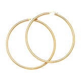 Hoop Earrings in 14K Gold