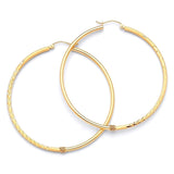 Hoop Earrings in 14K Gold