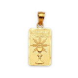 First Communion Kids Pendant in 14K Gold