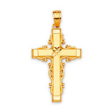 Cross Pendant in 14K Gold