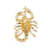 Scorpion Mens Pendant in 14K Gold