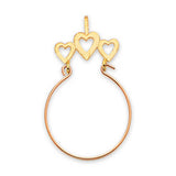 Heart Ladies Pendant in 14K Gold