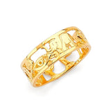 Lucky Charm Ladies Ring in 14K Gold