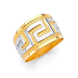 Ladies Ring in 14K Two-Tone Gold