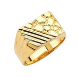 Mens Ring in 14K Gold